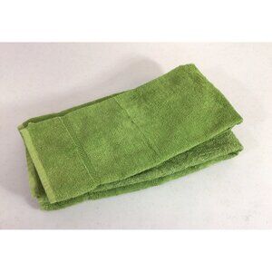 Vintage Caldwell Green Mid Century Hand Towel Lot of 2